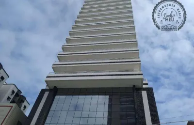 Apartamento com 3 dormitórios à venda, 139 m² por r$ 1.464.666,20 - canto do forte - praia grande/sp