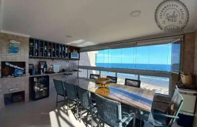 Cobertura com 3 dormitórios à venda, 192 m² por r$ 2.750.000,00 - aviação - praia grande/sp