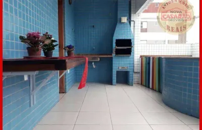 Cobertura com 3 dormitórios à venda, 120 m² por r$ 1.500.000,00 - maracanã - praia grande/sp