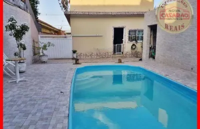 Sobrado com 4 dormitórios à venda, 235 m² por r$ 1.400.000,00 - maracanã - praia grande/sp