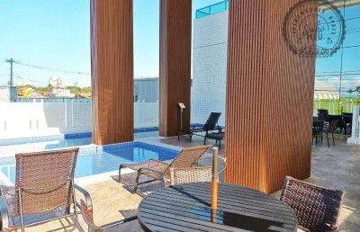 Apartamento com 2 quartos à venda na Avenida Presidente Castelo Branco, Vila Mirim, Praia Grande
