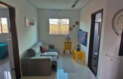 Sobrado com 2 dormitórios à venda, 55 m² por r$ 270.000,00 - aviação - praia grande/sp