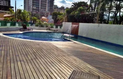 Apartamento com 2 dormitórios à venda, 91 m² por r$ 530.000,00 - caiçara - praia grande/sp