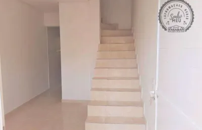 Sobrado com 2 dormitórios à venda, 54 m² por r$ 240.000,00 - jardim melvi - praia grande/sp
