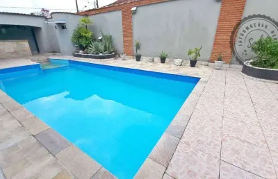 Casa com 3 dormitórios à venda, 232 m² por r$ 3.200.000,00 - canto do forte - praia grande/sp