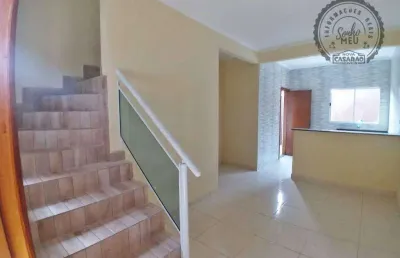 Casa com 2 dormitórios à venda, 65 m² por r$ 295.000,00 - tude bastos - praia grande/sp