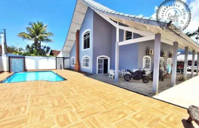 Casa com 3 dormitórios à venda, 430 m² por r$ 1.600.000,00 - balneário flórida - praia grande/sp