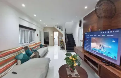 Sobrado com 4 dormitórios à venda, 200 m² por r$ 2.120.000,00 - canto do forte - praia grande/sp
