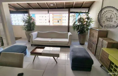 Cobertura com 4 quartos à venda na Rua Pedro Álvarez Cabral, Aviação, Praia Grande
