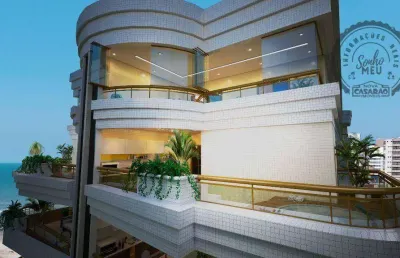 Apartamento localizado na vila guilhermina - praia grande/sp