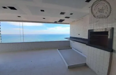 Apartamento com 3 dormitórios à venda, 150 m² por r$ 2.000.000,00 - caiçara - praia grande/sp