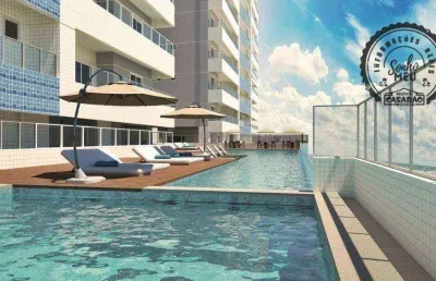 Apartamento com 2 quartos à venda na Rua Comendador Otto Carlos Golanda, Cidade Ocian, Praia Grande