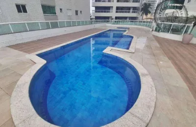 Apartamento com 2 dormitórios à venda, 69 m² por r$ 517.000,00 - caiçara - praia grande/sp