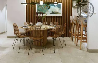 Apartamento com 2 quartos à venda na Rua Alberto Santos Dumont, Guilhermina, Praia Grande