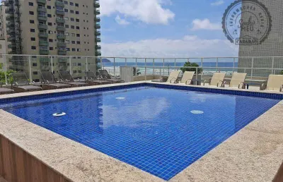 Apartamento com 3 dormitórios à venda, 143 m² por r$ 1.000.000,00 - aviação - praia grande/sp