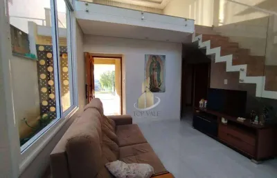 Sobrado com 3 dormitórios à venda, 155 m² por r$ 670.000 - reserva do vale - caçapava/sp