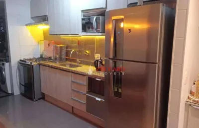 Apartamento com 3 dormitórios à venda, 83 m² por r$ 750.000,00 - jardim flor da montanha - guarulhos/sp