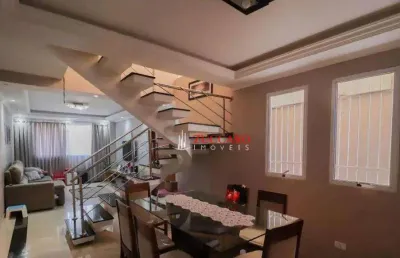 Sobrado com 3 dormitórios à venda, 205 m² por r$ 795.000,00 - jardim santa clara - guarulhos/sp