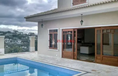 Sobrado à venda, 480 m² por r$ 3.000.000,00 - caputera - arujá/sp