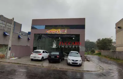 Galpão para alugar, 250 m² por r$ 8.500,00/mês - parque renato maia - guarulhos/sp