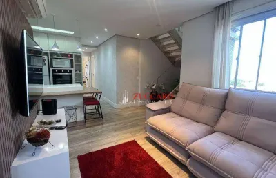 Apartamento duplex com 3 dormitórios à venda, 126 m² por r$ 1.060.000,00 - vila augusta - guarulhos/sp