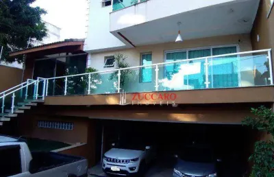 Sobrado à venda, 245 m² por r$ 2.000.000,00 - parque renato maia - guarulhos/sp