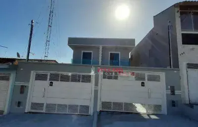 Sobrado com 2 dormitórios à venda, 96 m² por r$ 450.000,01 - parque residencial scaffid ii - itaquaquecetuba/sp