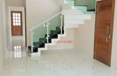 Sobrado à venda, 110 m² por r$ 649.900,00 - jardim santa cecília - guarulhos/sp