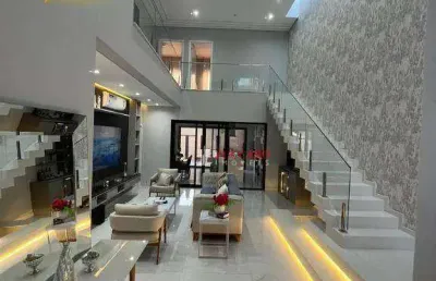Sobrado com 4 dormitórios à venda, 320 m² por r$ 3.500.000,00 - parque renato maia - guarulhos/sp