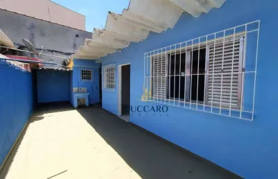 Casa com 1 dormitório para alugar, 70 m² por r$ 1.390,00/mês - jardim são francisco - guarulhos/sp