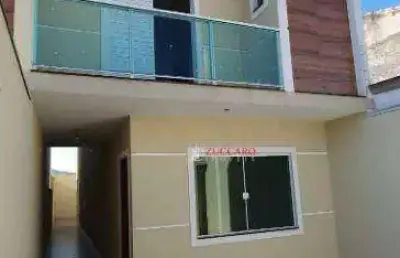 Sobrado à venda, 152 m² por r$ 760.000,00 - parque continental i - guarulhos/sp
