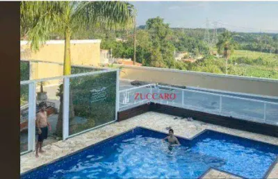 Chácara com 5 dormitórios à venda, 3000 m² por r$ 7.900.000,01 - água azul - guarulhos/sp
