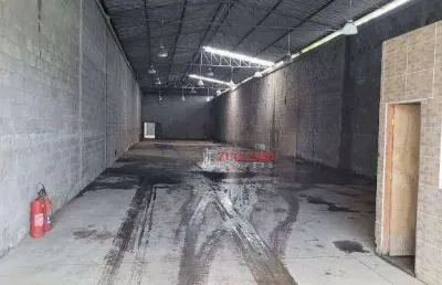 Galpão para alugar, 900 m² por r$ 15.295,00/mês - jardim presidente dutra - guarulhos/sp