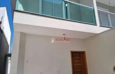 Sobrado com 3 dormitórios à venda, 139 m² por r$ 749.999,99 - vila barros - guarulhos/sp