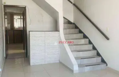 Sobrado para alugar, 100 m² por r$ 3.960,00/mês - centro - guarulhos/sp