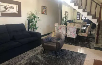 Sobrado com 3 dormitórios à venda, 220 m² por r$ 900.000,00 - vila augusta - guarulhos/sp