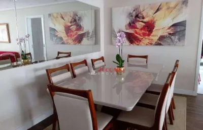 Apartamento venda 154 m² por r$ 9.500/mês - jardim flor da montanha - guarulhos/sp