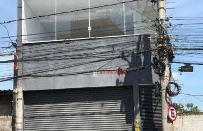 Salão para alugar, 250 m² por r$ 4.000,00/mês - jardim santa vicência - guarulhos/sp