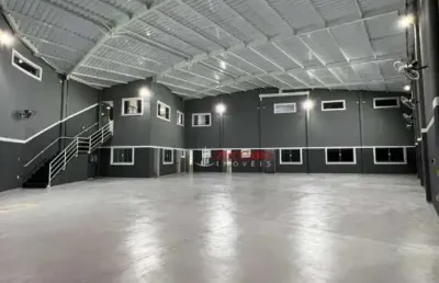 Galpão para alugar, 500 m² por r$ 17.091,67/mês - cidade jardim cumbica - guarulhos/sp