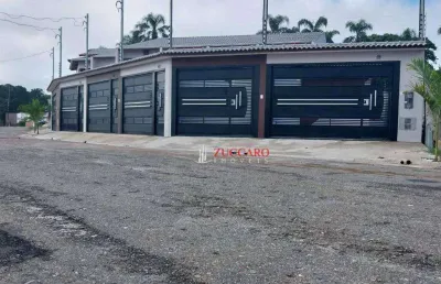 Sobrado com 2 dormitórios à venda, 92 m² por r$ 395.000,00 - jardim rio negro - itaquaquecetuba/sp