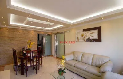 Apartamento com 2 dormitórios à venda, 68 m² por r$ 358.000,00 - jardim santa mena - guarulhos/sp