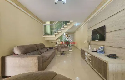 Sobrado à venda, 126 m² por r$ 790.000,00 - jardim santa clara - guarulhos/sp