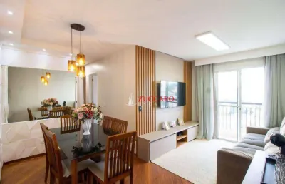 Apartamento à venda, 66 m² por r$ 405.000,00 - ponte grande - guarulhos/sp