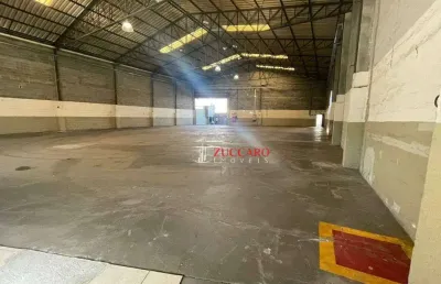 Galpão para alugar, 1100 m² por r$ 26.150,00/mês - conjunto residencial paes de barros - guarulhos/sp