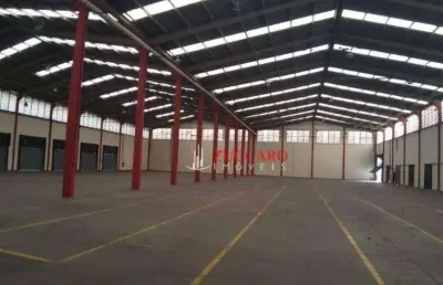 Galpão para alugar, 4600 m² por r$ 115.000/mês - itapegica - guarulhos/sp