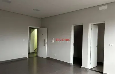Sala para alugar, 27 m² por r$ 1.940,00/mês - vila hulda - guarulhos/sp