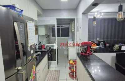 Apartamento com 2 dormitórios à venda, 62 m² por r$ 555.000,00 - vila augusta - guarulhos/sp