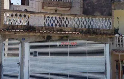 Sobrado com 4 dormitórios à venda, 200 m² por r$ 578.000,00 - parque continental ii - guarulhos/sp