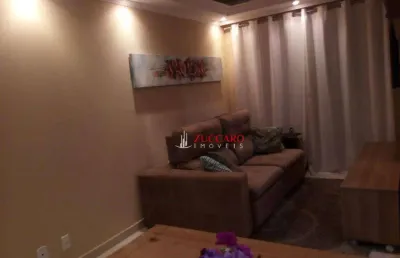 Apartamento com 2 dormitórios à venda, 58 m² por r$ 284.000,00 - picanco - guarulhos/sp