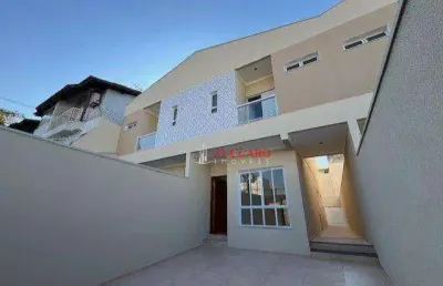 Sobrado à venda, 110 m² por r$ 720.000,00 - jardim santa cecília - guarulhos/sp